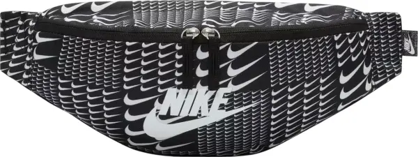 Сумка на пояс Nike HERITAGE SWOOSH GRID черная HJ8361-010