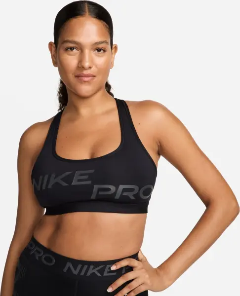 Топ женский Nike PRO SWOOSH LIGHT SUPPORT черный FN2749-010