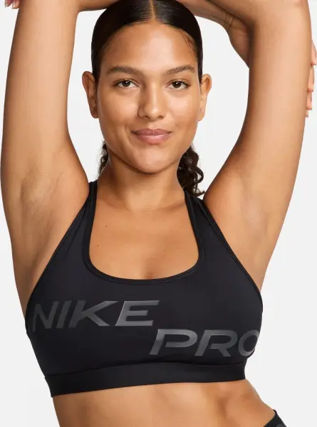 Топ женский Nike PRO SWOOSH LIGHT SUPPORT черный FN2749-010