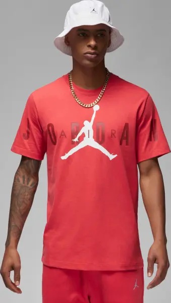 Футболка Nike JORDAN AIR STRETCH красная DV1445-604