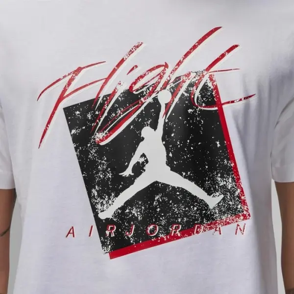 Футболка Nike JORDAN GRAPHIC біла DX9593-100