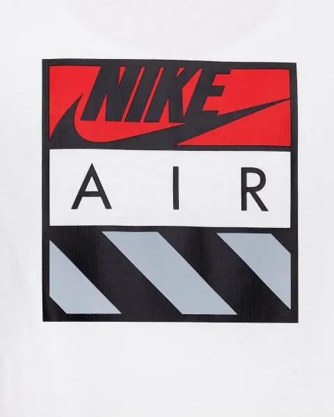 Футболка подростковая Nike AIR белая HQ4419-100