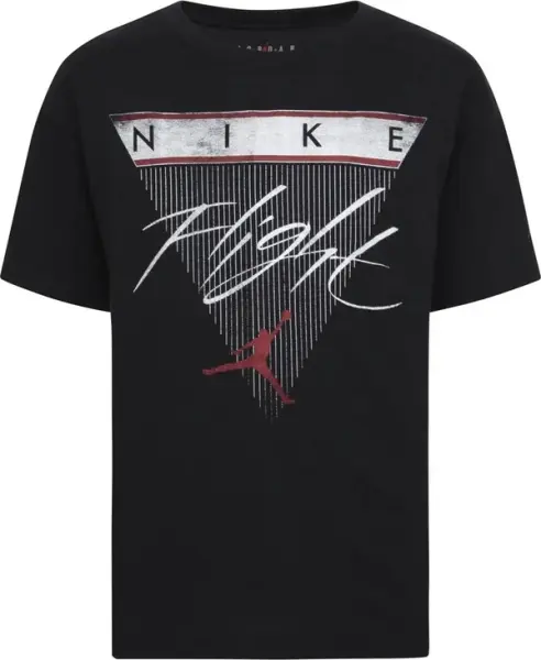Футболка підліткова Nike JORDAN FLIGHT JUMPMAN чорна 45D357-023