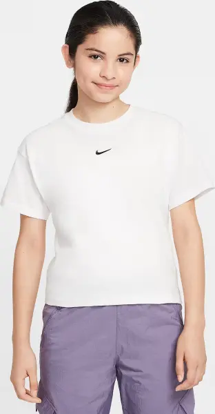 Футболка подростковая Nike SPORTSWEAR ESSENTIAL белая FZ5559-100