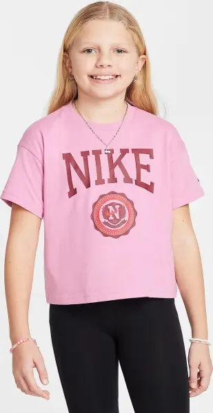 Футболка подростковая Nike SPORTSWEAR розовая HM6303-646