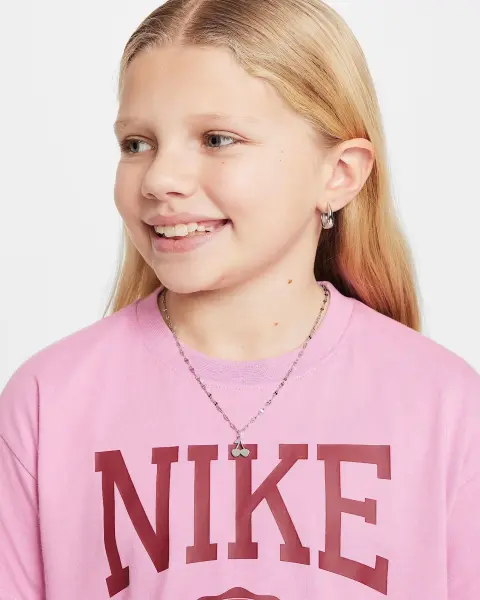 Футболка подростковая Nike SPORTSWEAR розовая HM6303-646