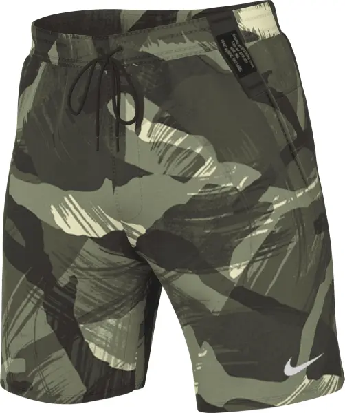 Шорти Nike FORM DRI-FIT 23CM UNLINED VERSATILE оливково-зелений камуфляж FN3046-386