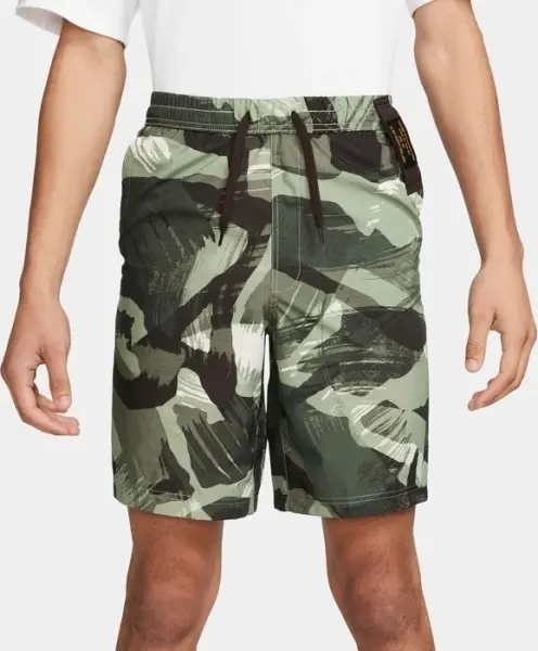 Шорти Nike FORM DRI-FIT 23CM UNLINED VERSATILE оливково-зелений камуфляж FN3046-386