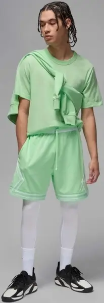 Шорти баскетбольні Nike JORDAN DRI-FIT MESH DIAMOND SHORTS салатові HF9910-376