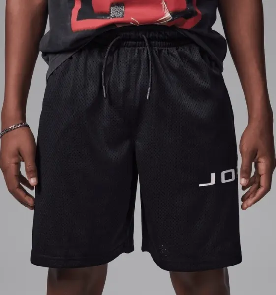 Шорти підліткові Nike JORDAN DRI-FIT BASELINE MESH чорні 95D667-023