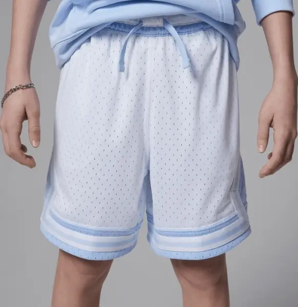Шорты подростковые Nike JORDAN SPORT DRI-FIT DIAMOND голубо-белые 95D313-J3H