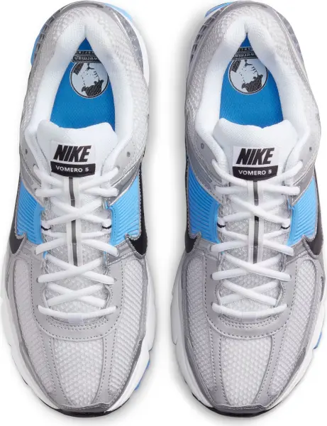 Кросівки Nike ZOOM VOMERO 5 сіро-синьо-срібні FJ4151-101