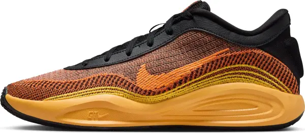 Кроссовки баскетбольные Nike G.T. HUSTLE ACADEMY желто-оранжево-черные FJ7791-005
