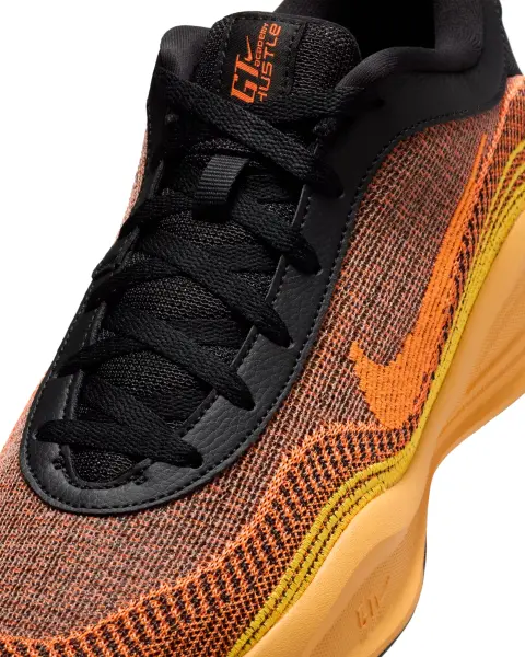 Кроссовки баскетбольные Nike G.T. HUSTLE ACADEMY желто-оранжево-черные FJ7791-005