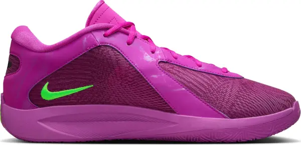 Кросівки баскетбольні Nike GIANNIS FREAK 6 фіолетово-салатові FJ7792-500