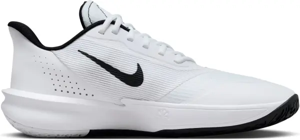 Кросівки баскетбольні Nike PRECISION 7 біло-чорні FN4322-101