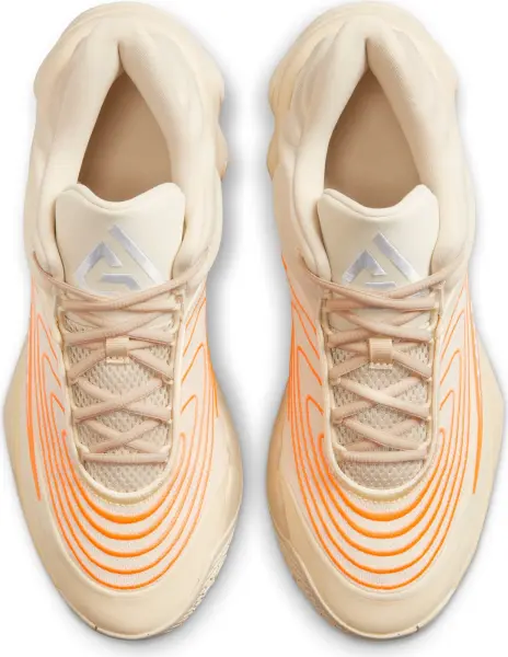 Кроссовки баскетбольные Nike GIANNIS IMMORTALITY 4 бежево-оранжевые FQ3680-200