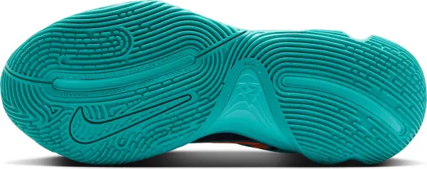 Кросівки баскетбольні Nike GIANNIS IMMORTALITY 4 темно-синьо-бірюзово-помаранчеві FQ3680-302