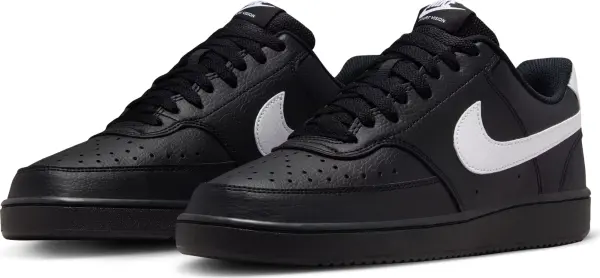 Кроссовки Nike COURT VISION LOW черно-белые FZ0630-010