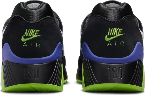 Кросівки Nike AIR 180 QS чорно-салатово-сині FZ3058-001