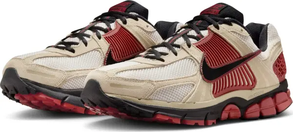 Кросівки Nike ZOOM VOMERO 5 бежево-червоно-чорні HF1553-201