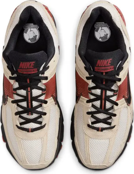 Кросівки Nike ZOOM VOMERO 5 бежево-червоно-чорні HF1553-201