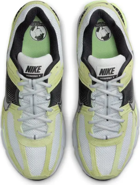 Кросівки Nike ZOOM VOMERO 5 лаймово-сіро-чорні HF1553-700
