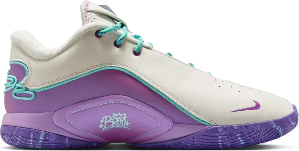 Кросівки баскетбольні Nike LEBRON XXII "MOGUL" фіолетово-біло-блакитні HV8454-001