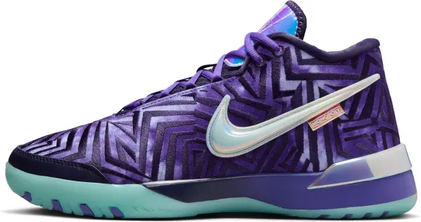 Кросівки баскетбольні Nike LEBRON NXXT GENISUS QS фіолетово-темно-фіолетово-блакитні IB1272-501
