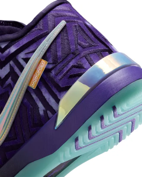 Кросівки баскетбольні Nike LEBRON NXXT GENISUS QS фіолетово-темно-фіолетово-блакитні IB1272-501