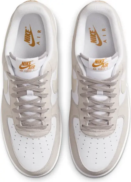 Кроссовки Nike AIR FORCE 1 '07 бежево-белые IB3080-001