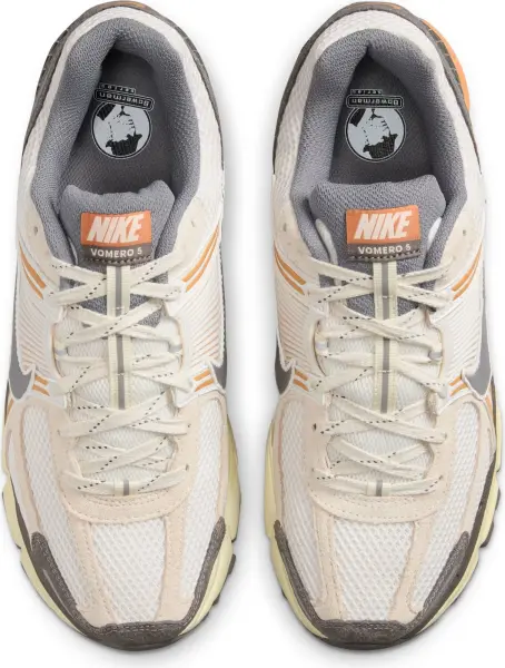 Кросівки Nike ZOOM VOMERO 5 бежево-сіро-помаранчеві IB7469-030