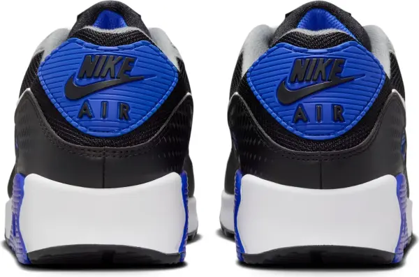 Кроссовки Nike AIR MAX 90 серо-черно-синие IB7672-001