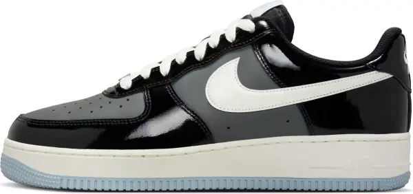 Кросівки Nike AIR FORCE 1 '07 чорно-біло-блакитні IB7676-001