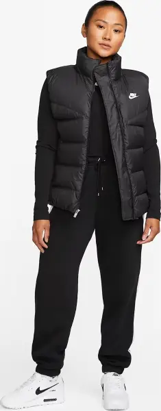 Жилетка жіноча Nike SPORTSWEAR THERMA-FIT WINDRUNNER DOWN чорна DQ6896-010