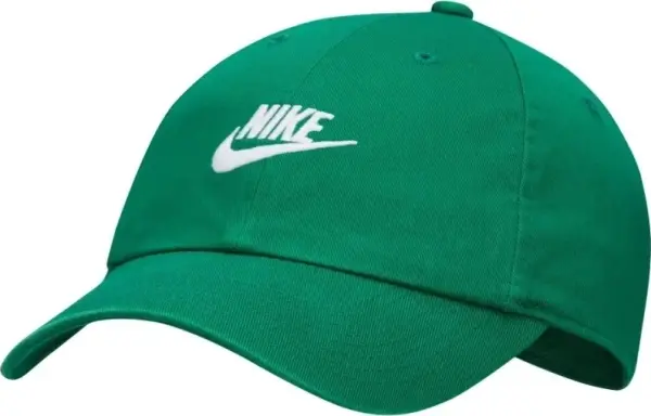 Кепка Nike CLUB UNSTRUCTURED FUTURA WASH зеленая FB5368-365