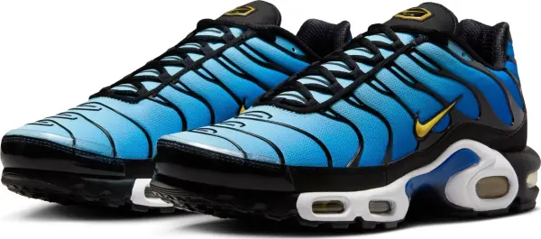Кроссовки Nike AIR MAX PLUS OG сине-черно-желтые DX0755-001