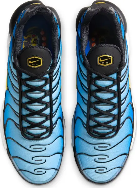 Кроссовки Nike AIR MAX PLUS OG сине-черно-желтые DX0755-001