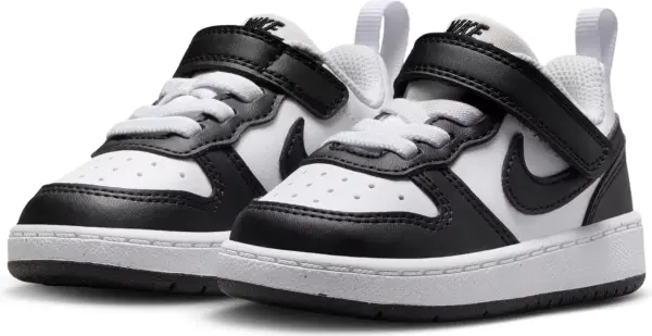 Кросівки дитячі Nike COURT BOROUGH LOW RECRAFT (TD) біло-чорні DV5458-131