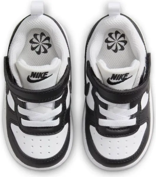 Кросівки дитячі Nike COURT BOROUGH LOW RECRAFT (TD) біло-чорні DV5458-131