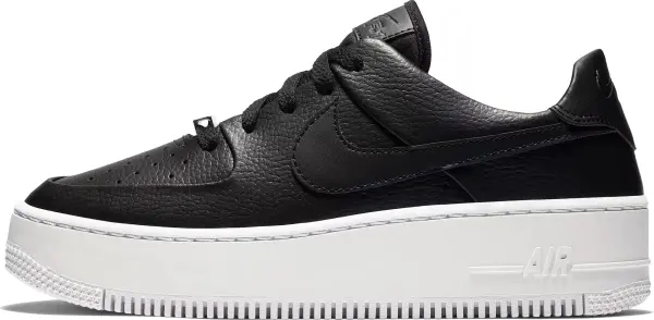 Кроссовки женские Nike AIR FORCE 1 SAGE LOW черные AR5339-002