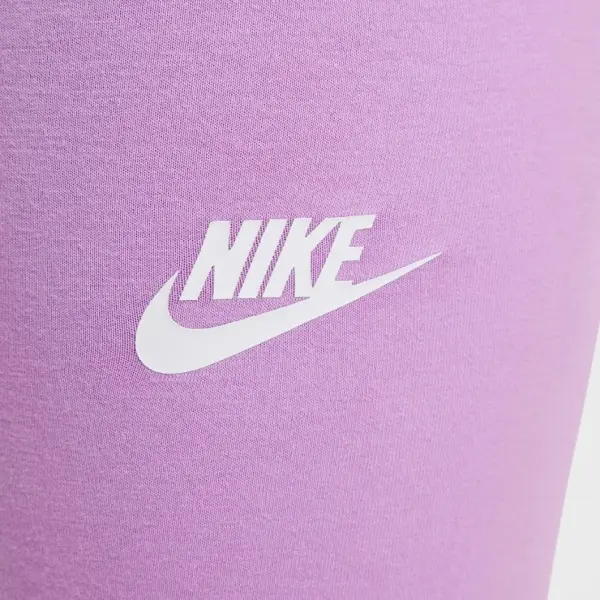 Легінси підліткові Nike SPORTSWEAR CLASSIC HIGH-WAISTED бузкові FZ5583-532