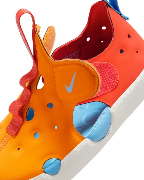 Сандали детские Nike SUNRAY PROTECT 4 (TD) оранжево-красно-синие HF6278-800