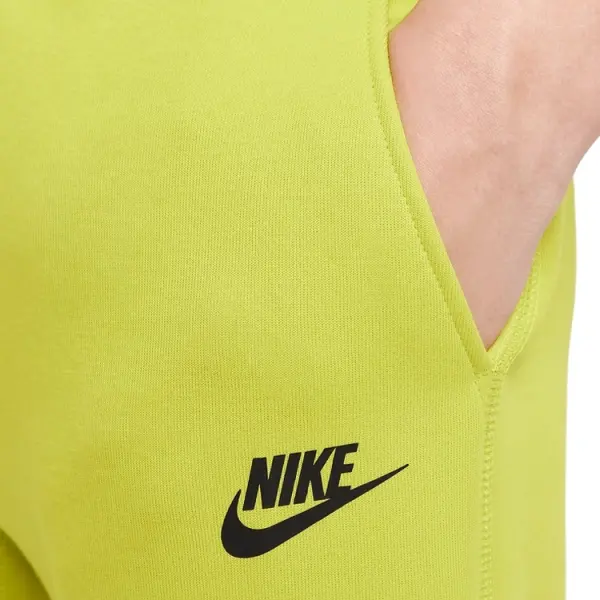 Спортивні штани підліткові Nike TECH FLEECE лимонні FD3287-357