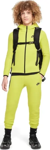 Спортивні штани підліткові Nike TECH FLEECE лимонні FD3287-357