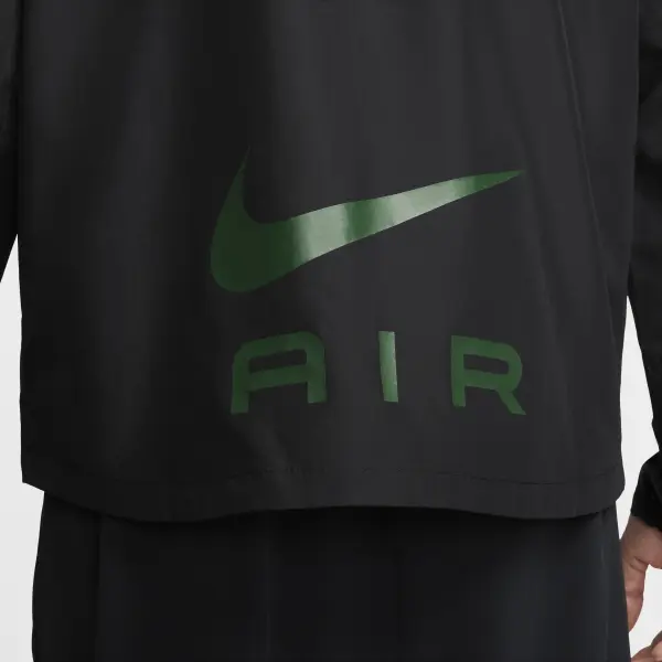 Спортивный костюм Nike AIR черно-темно-зеленый HM0187-011__HM0189-011