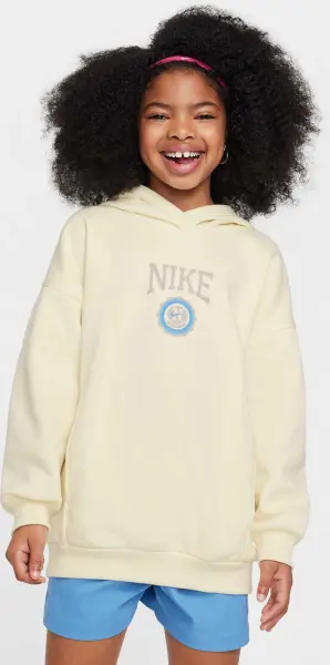 Спортивний костюм підлітковий Nike SPORTSWEAR CLUB FLEECE OVERSIZED кремовий HJ3371-113__HJ3374-113