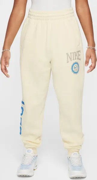 Спортивний костюм підлітковий Nike SPORTSWEAR CLUB FLEECE OVERSIZED кремовий HJ3371-113__HJ3374-113