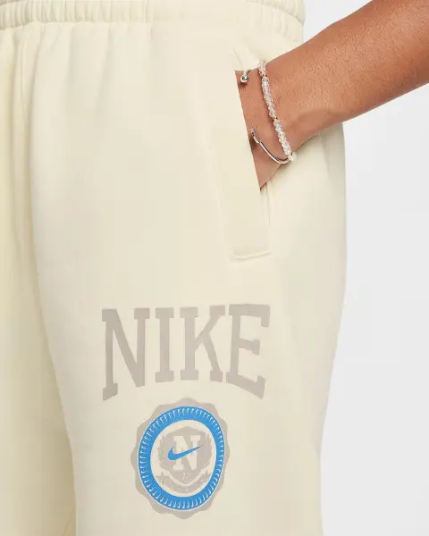 Спортивний костюм підлітковий Nike SPORTSWEAR CLUB FLEECE OVERSIZED кремовий HJ3371-113__HJ3374-113