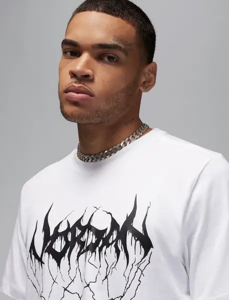 Футболка Nike JORDAN SPORT DRI-FIT біло-чорна FN5974-100